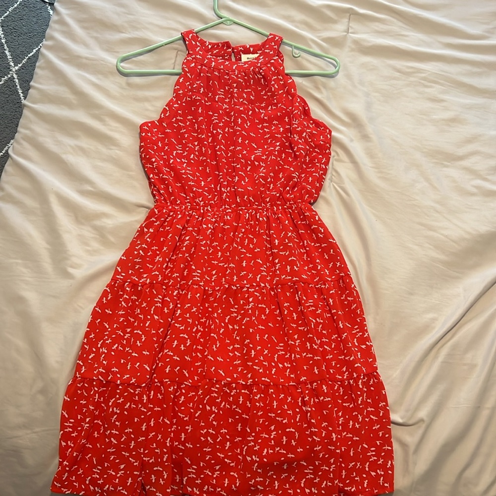 Small red dress